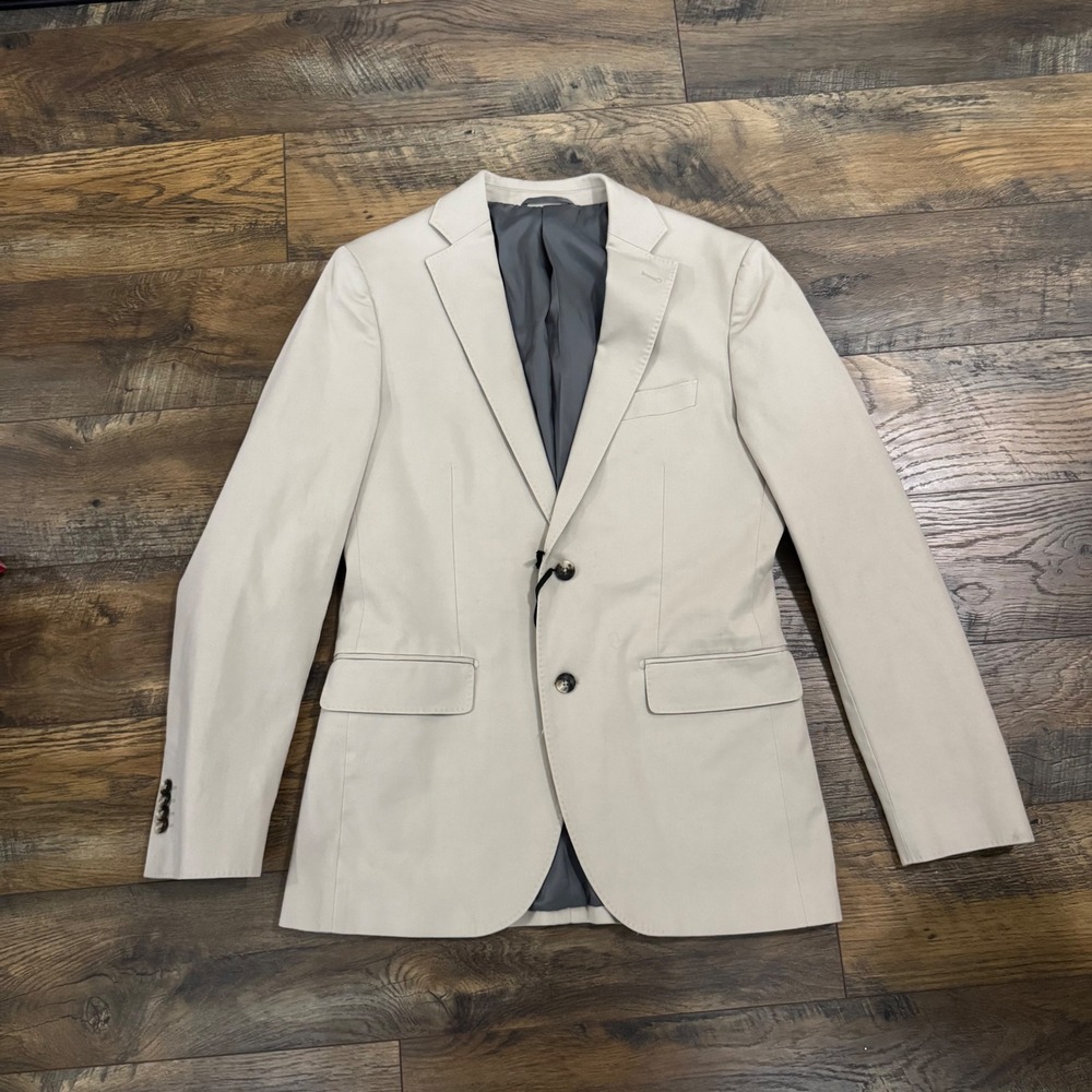 NWT Rodd & Gunn Finchley Jacket 38R Beige Tailored Fit Sport Coat Blazer